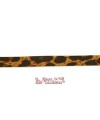 Lazo 10mm Animal Print Ambar Estampado Leopardo