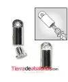 Terminal con Rosca 10x4mm, Plateado