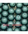 Perla de Cristal Checo 8mm Rainbow Esmerald