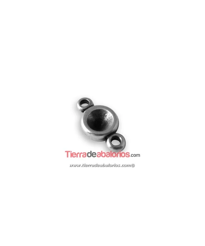 Conector 12mm para Chatón SS39, Plateado