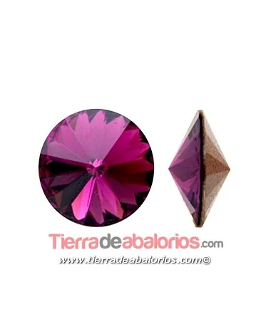 Rivoli Swarovski 12mm Amatista