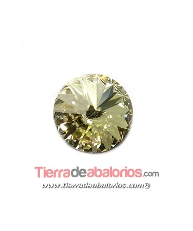 Rivoli Swarovski 12mm Blond Flare Gold Rivoli Swarovski 12mm Blond Flare Gold