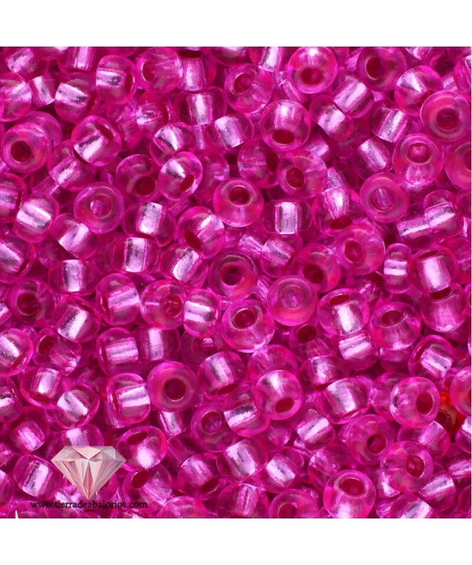 Rocalla 9/0 Fucsia Luminoso Rocalla 9/0 Fucsia Luminoso