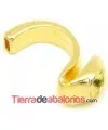 Anillo 30x15mm Agujero 5x2mm para SS39, Dorado