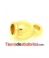 Terminal con Anilla 11x6mm Agujero 4mm, Dorado