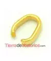 Anilla de Zamak 12mm, Dorada