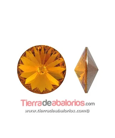 Rivoli Swarovski 14mm Topaz