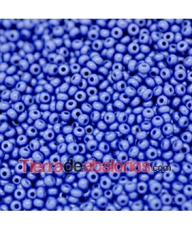 Rocalla 9/0 Azul Añil Mate Rocalla 9/0 Azul Añil Mate