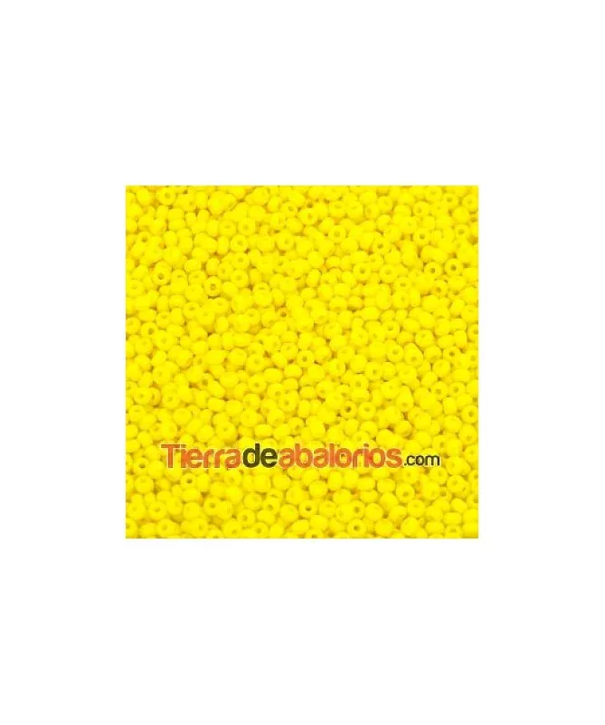 Rocalla 9/0 Amarillo Mate Rocalla 9/0 Amarillo Mate
