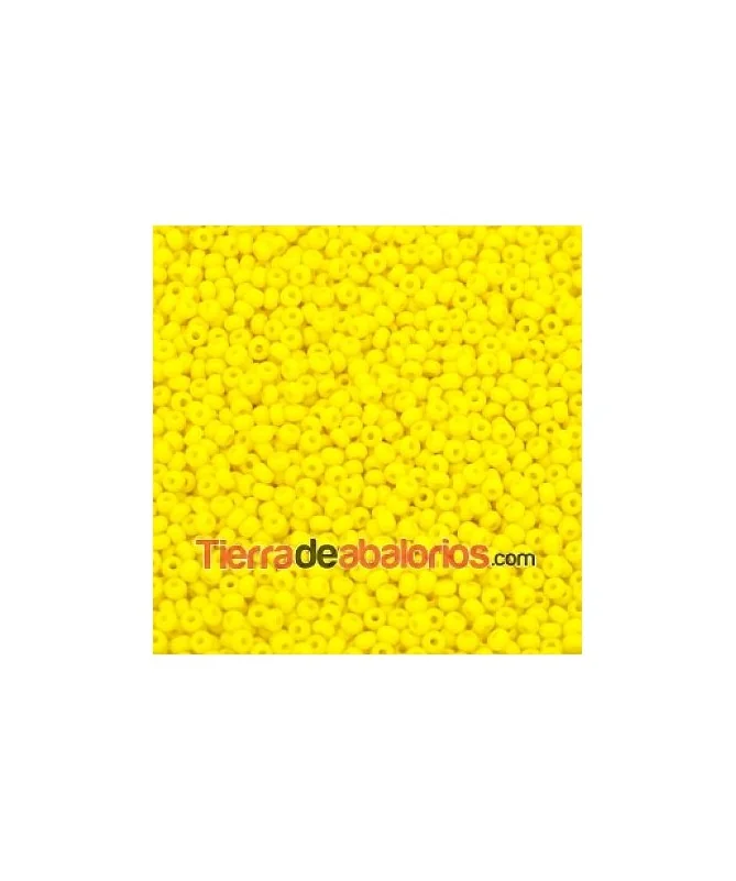 Rocalla 9/0 Amarillo Mate Rocalla 9/0 Amarillo Mate