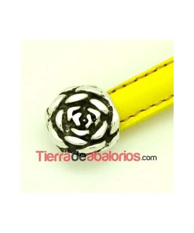 Terminal Media Caña Flor 16mm Agujero 10x5mm