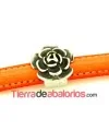 Entrepieza Media Caña Flor 19mm Agujero 10x5mm