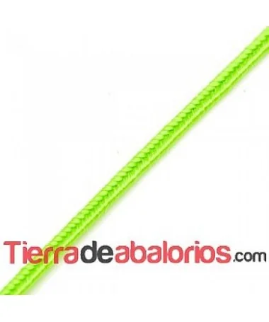 Cordón Soutache Rayon 3mm Verde Cesped Cordón Soutache Rayon 3mm Verde Cesped