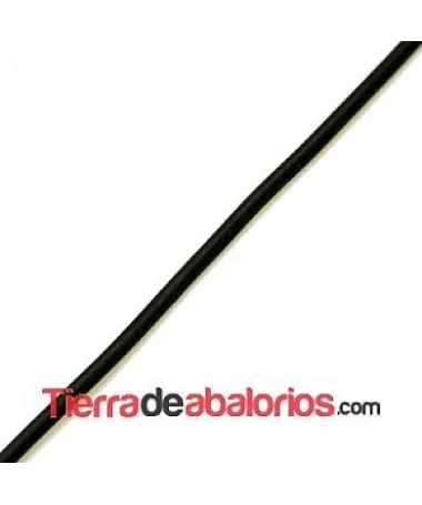 Cordón de Caucho 1,5mm, Negro