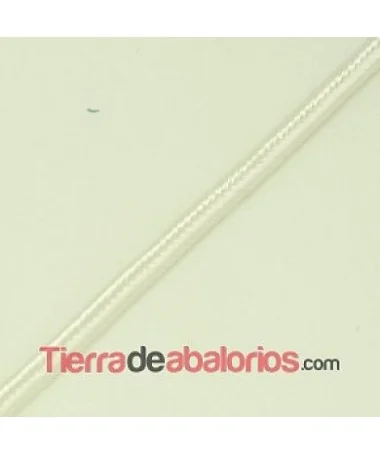 Cordón Soutache Rayon 3mm Marfil