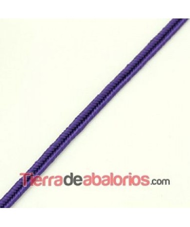 Cordón Soutache Rayon 3mm Violeta