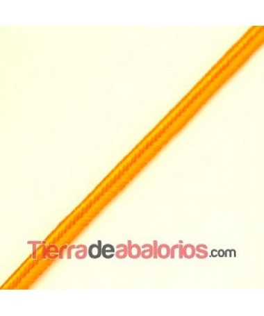 Cordón Soutache Rayon 3mm Naranja