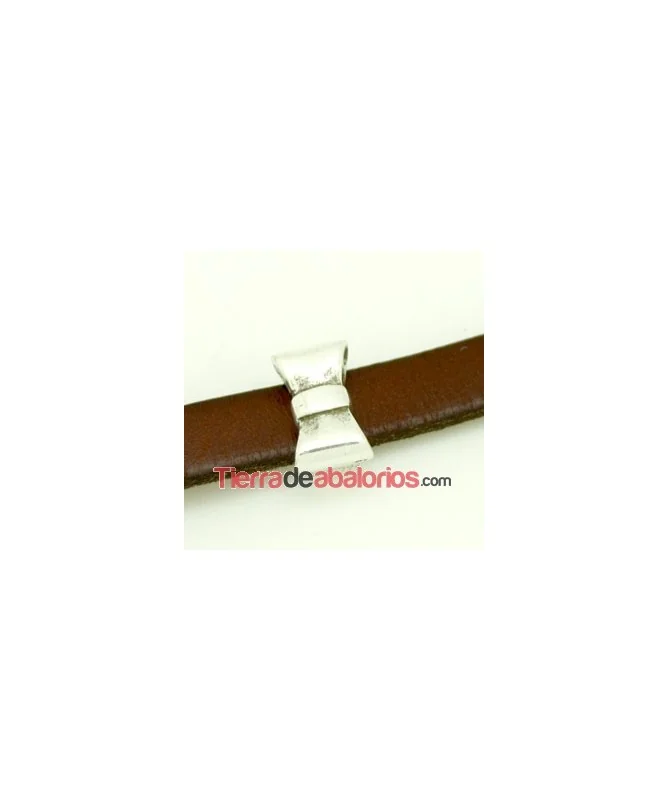 Pasador Lazo 15x9mm Agujero 10x2,5mm, Plateado
