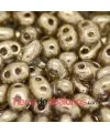 Twin Bead 2,5x5mm Bronce Transparente