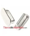Pasador 17x7mm Agujero 10x2mm, Plateado
