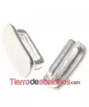Pasador 17x7mm Agujero 10x2mm, Plateado