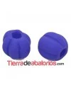 Calabaza 8mm Agujero 2,4mm Purple Neón