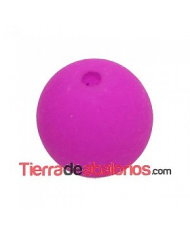 Perla de Cristal Checo 4mm, Purple Neón
