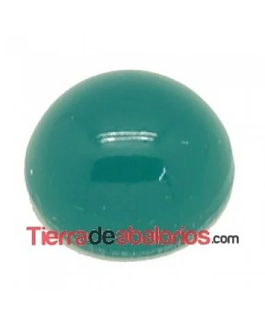 Cabujón de Cristal 10mm, Chrysoprasse