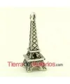 Colgante Torre Eiffel 23x8mm con Anilla, Plateado