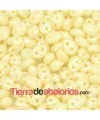 Twin Bead 2,5x5mm Beige Opalino Claro Perlado
