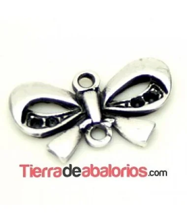 Conector Lazo 23x14mm, Plateado Conector Lazo 23x14mm, Plateado