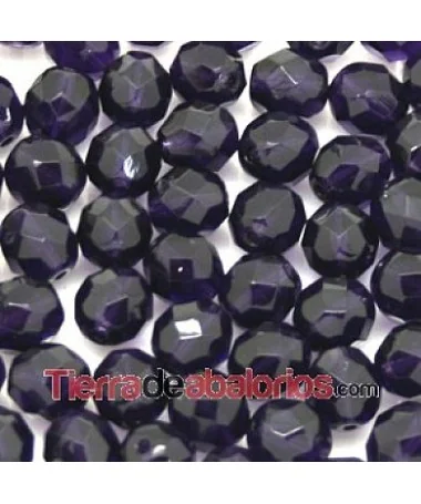 Facetada 8mm Purple Velvet