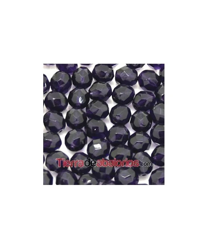 Facetada 8mm Purple Velvet