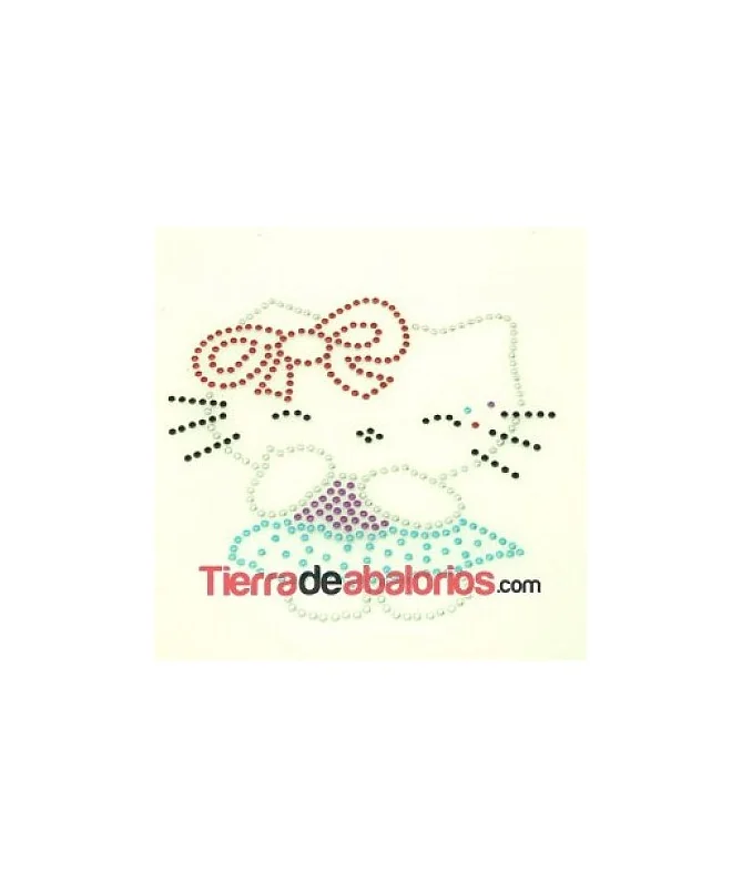 Transfer Kitty 10x10cm.