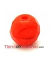 Trendy Bead Facetada 12mm Agujero 2.6mm Naranja