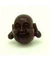 Happy Buda 19x21mm Agujero 1,8mm Marrón Chocolate