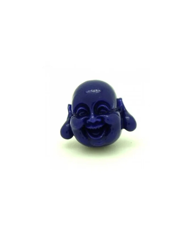 Happy Buda 19x21mm Agujero 1,8mm Azulón