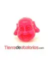 Happy Buda 19x21mm Agujero 1,8mm Fucsia