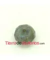Labradorita Rondel Facetado 10x7mm Agujero 1mm