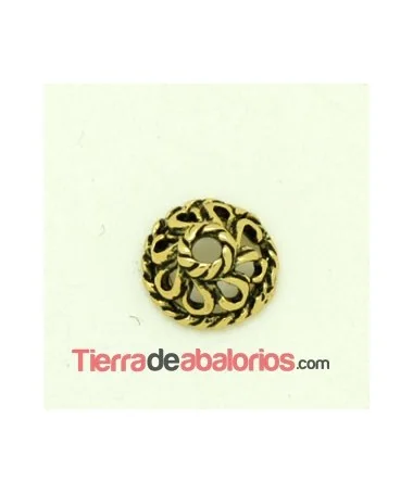 Casquilla 9mm, Oro Viejo (10 uds.) Casquilla 9mm, Oro Viejo