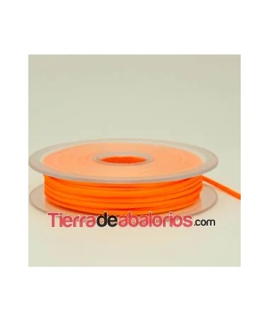 Cola de Ratón 2mm Naranja Fosforescente