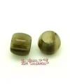Resina Tubo 17x13mm Agujero 10mm, Grisaceo Veteado