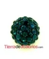 Bola Shamballa 10mm Agujero 1mm Dark Indigo