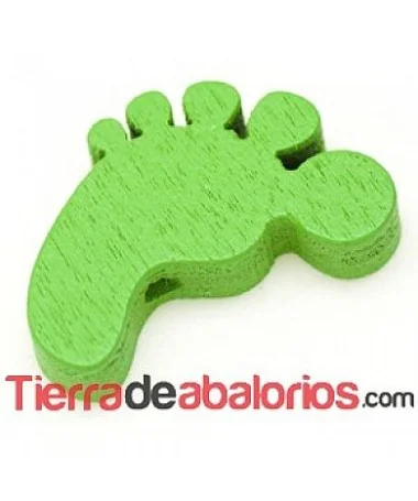 Entrepieza Pie 21x18mm Agujero 2,3mm Verde Entrepieza Pie 21x18mm Agujero 2,3mm Verde