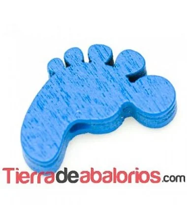 Entrepieza Pie 21x18mm Agujero 2,3mm Azul Entrepieza Pie 21x18mm Agujero 2,3mm Azul