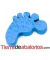 Entrepieza Pie 21x18mm Agujero 2,3mm Azul