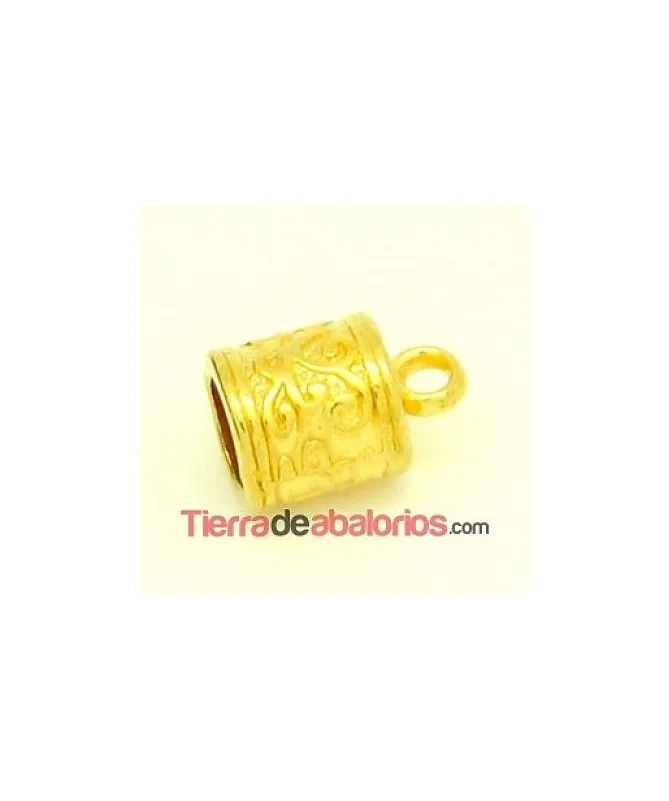 Terminal 13x8mm Agujero 6mm, Dorado