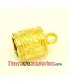 Terminal 13x8mm Agujero 6mm, Dorado