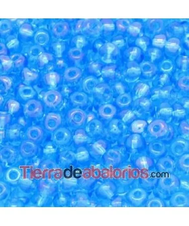 Rocalla 6/0 Aquamarine Irisado