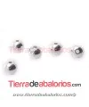 Bola 4mm Agujero 1.5mm, Plata de Ley